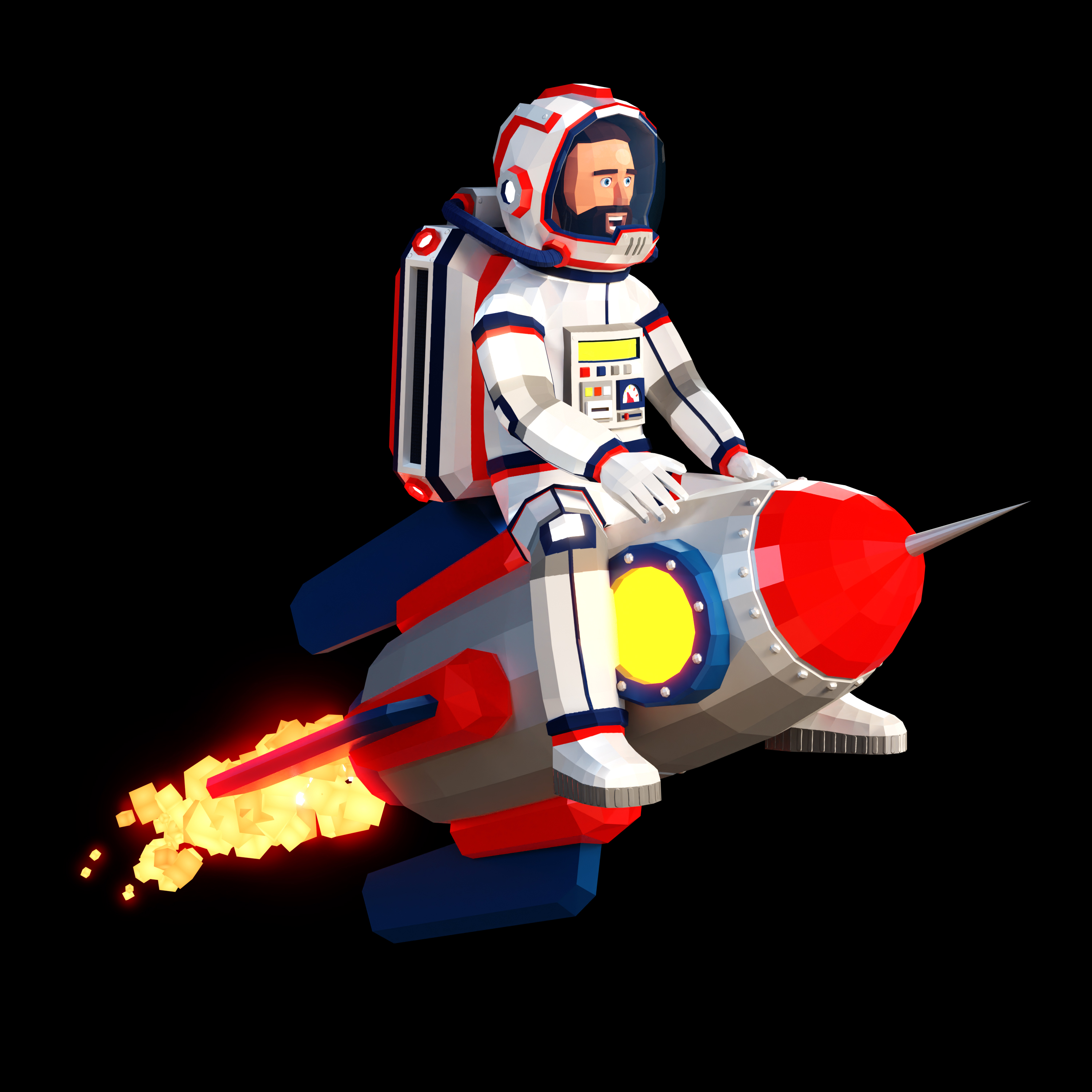 Astronaut-3d